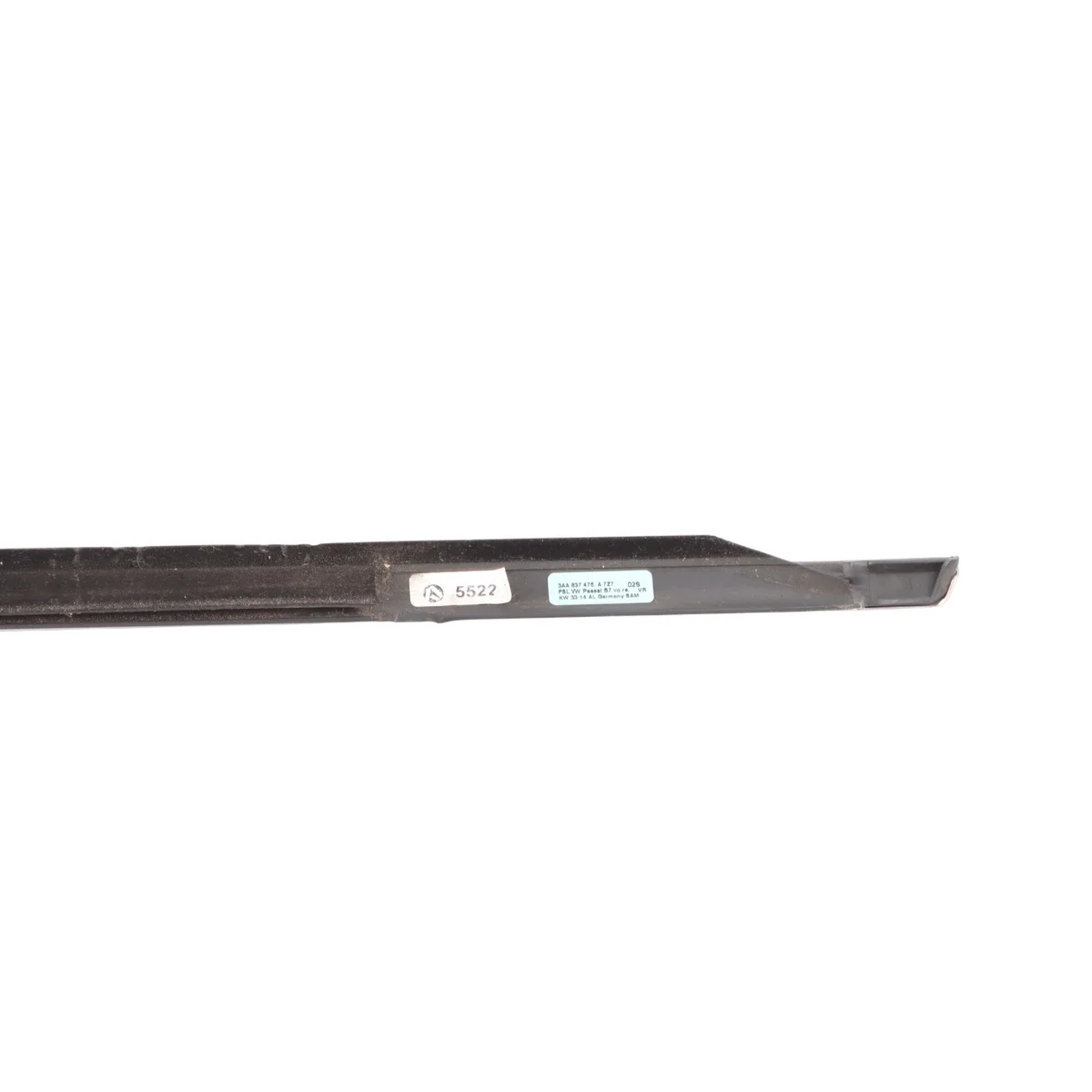 Passat B7 dörrlislist 3AA837476A image 10