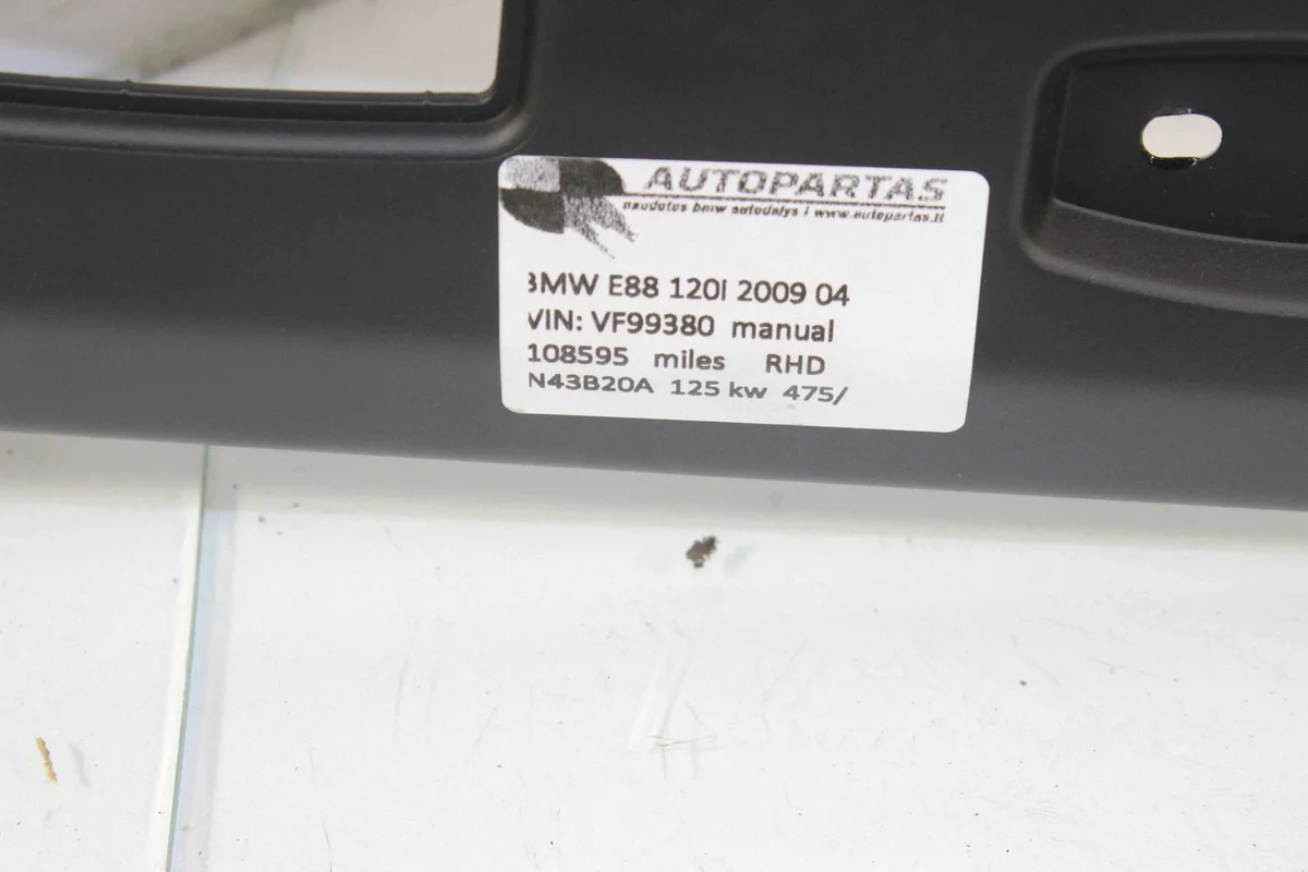 Vedação Para-brisa BMW Série 1 E82 E88 9122817 image 4