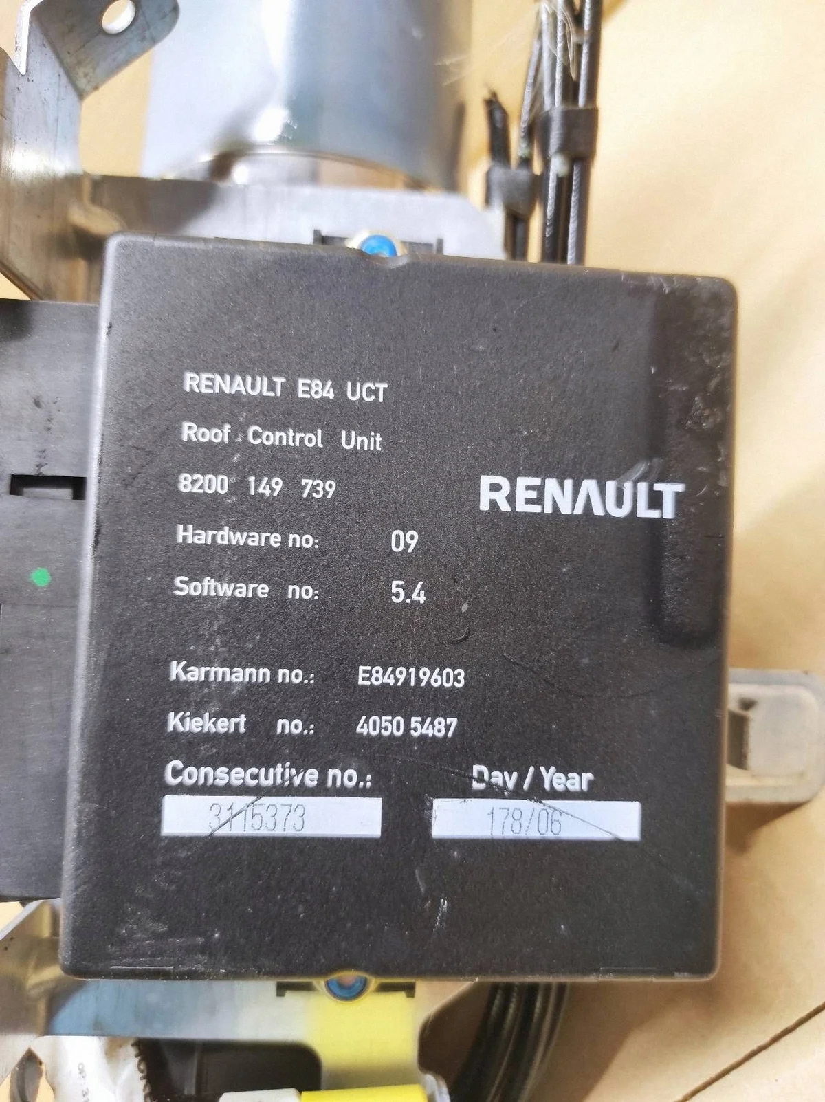 Takpump Renault Megane II CC Cabrio image 4