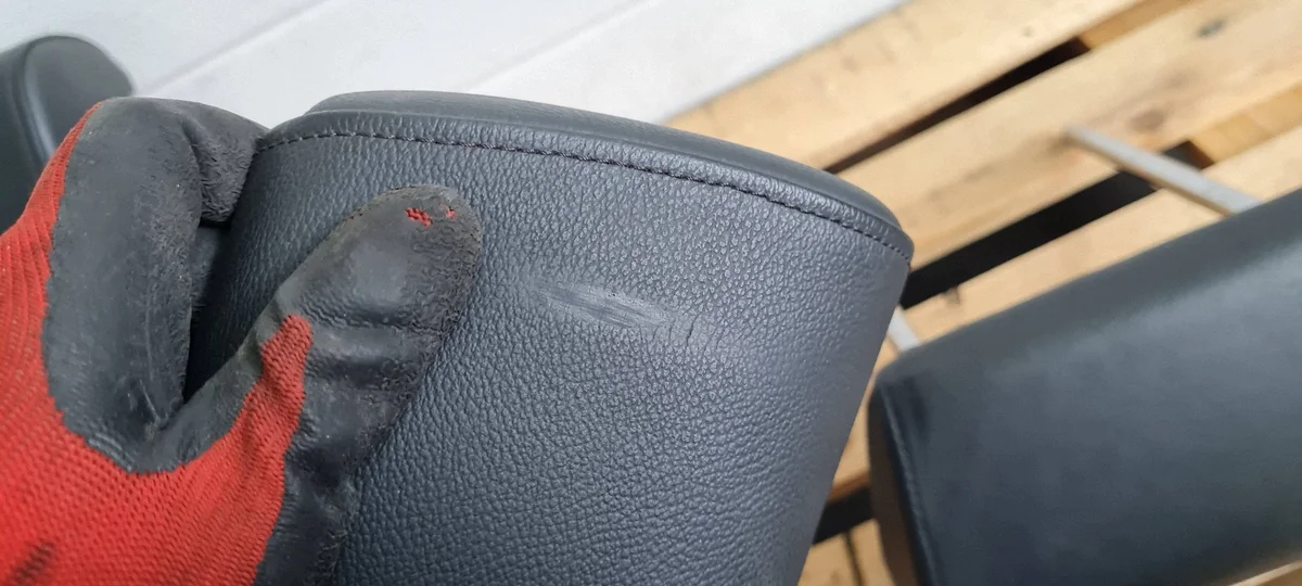 Audi Q5 8R Encostos de Cabeça Traseiros Couro OEM ZAGLOIND115 image 9