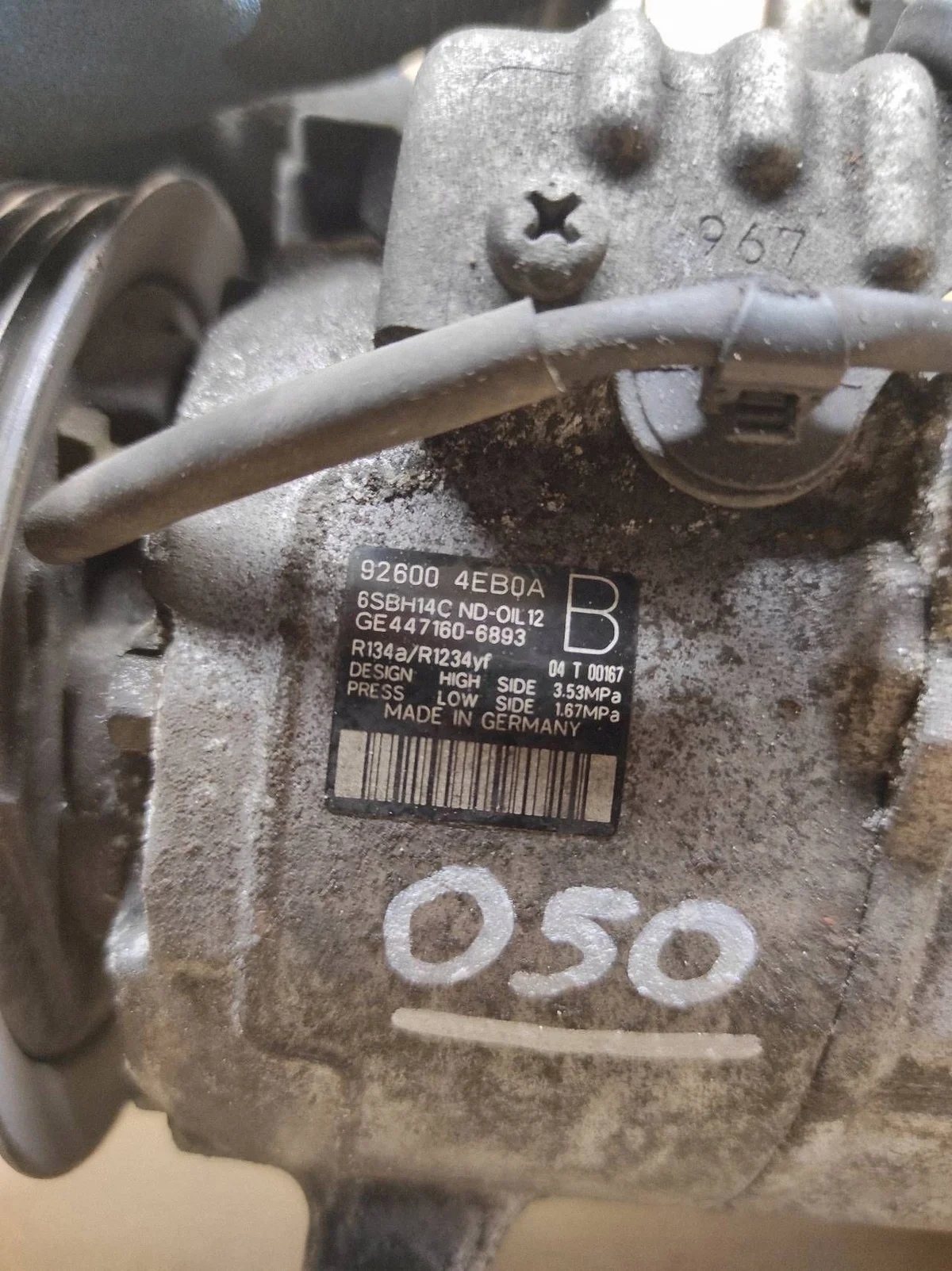 Compressor Ar Condicionado Renault 926004EB0A image 6
