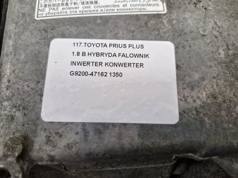Toyota Prius Plus 1.8 Hybrid Wechselrichter G9200-47162 image 5