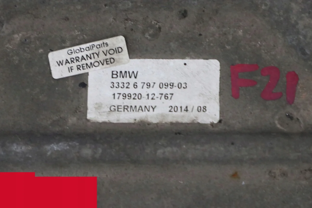 BMW F21 F22 Takatukivarsi 6797099 Käytetty
