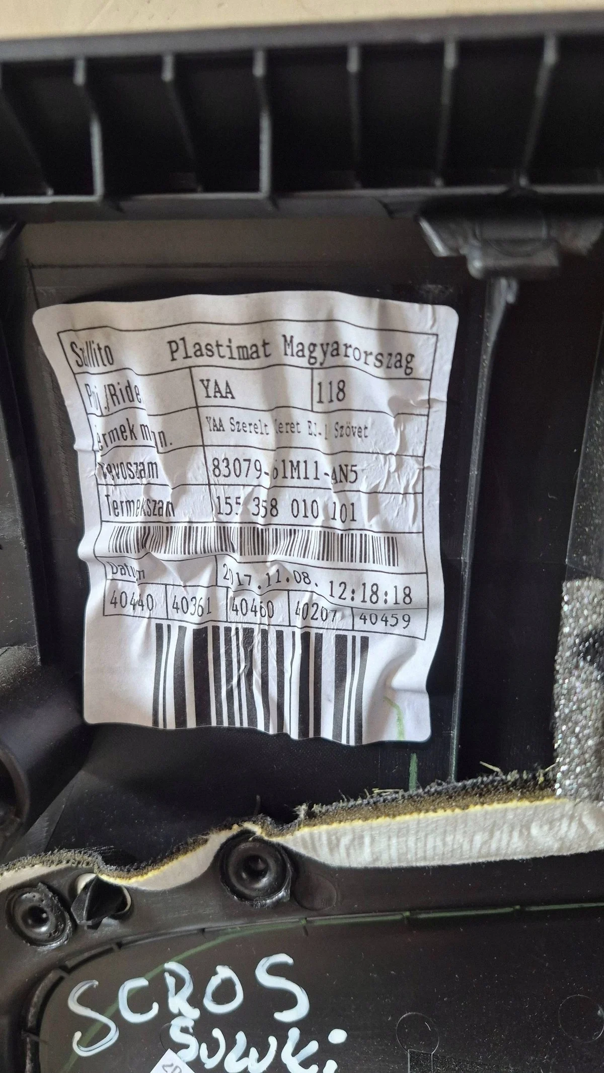 Dörrpanel höger fram Suzuki SX4 S-Cross image 8