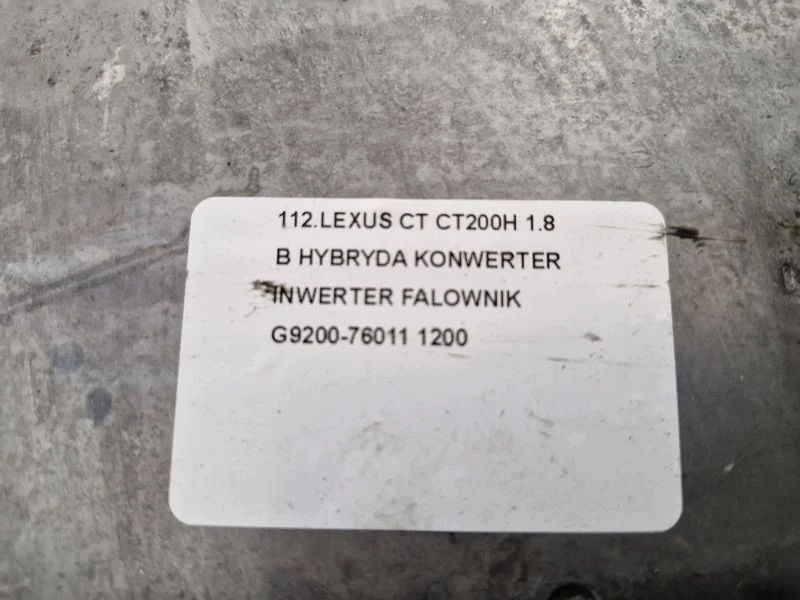 Conversor Inversor Lexus CT200H G9200-76011 image 4