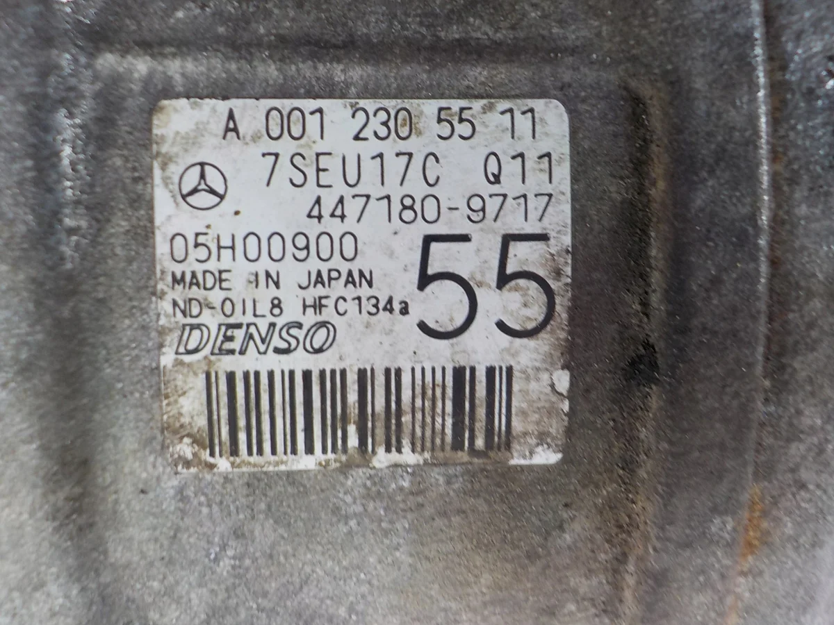 Klimakompressor Mercedes W203 1.8 A0012305511 image 5