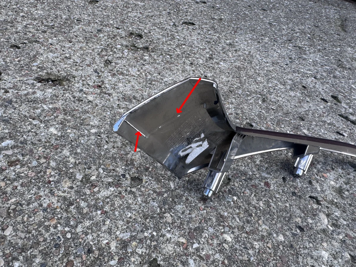 Peugeot 508 II Kühlergrill Zierleiste Stoßstange image 7