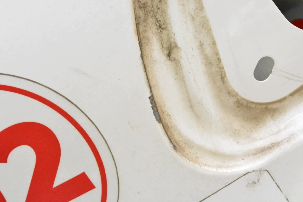 Bagklucka Citroen C3 II 2012-2016 Vit image 10