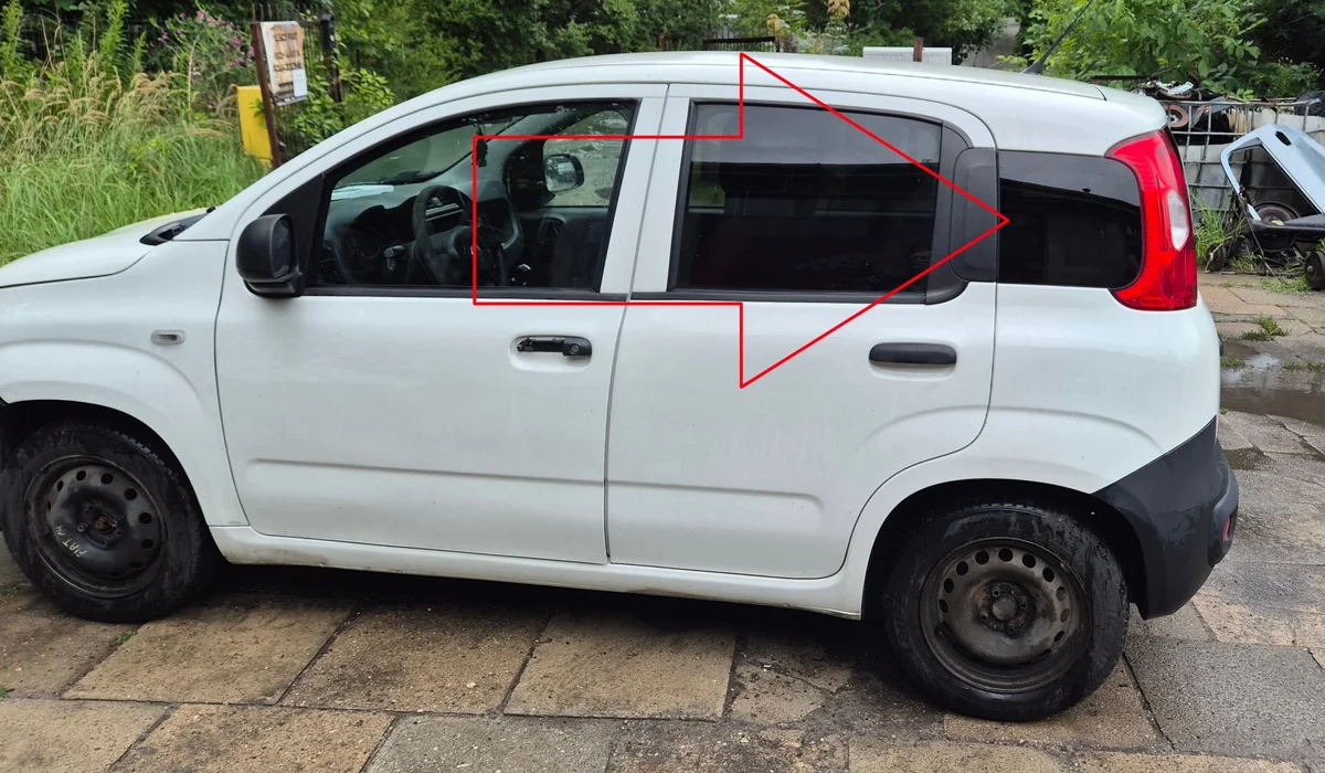 Vitres arrière gauche Fiat Panda 3 51843629