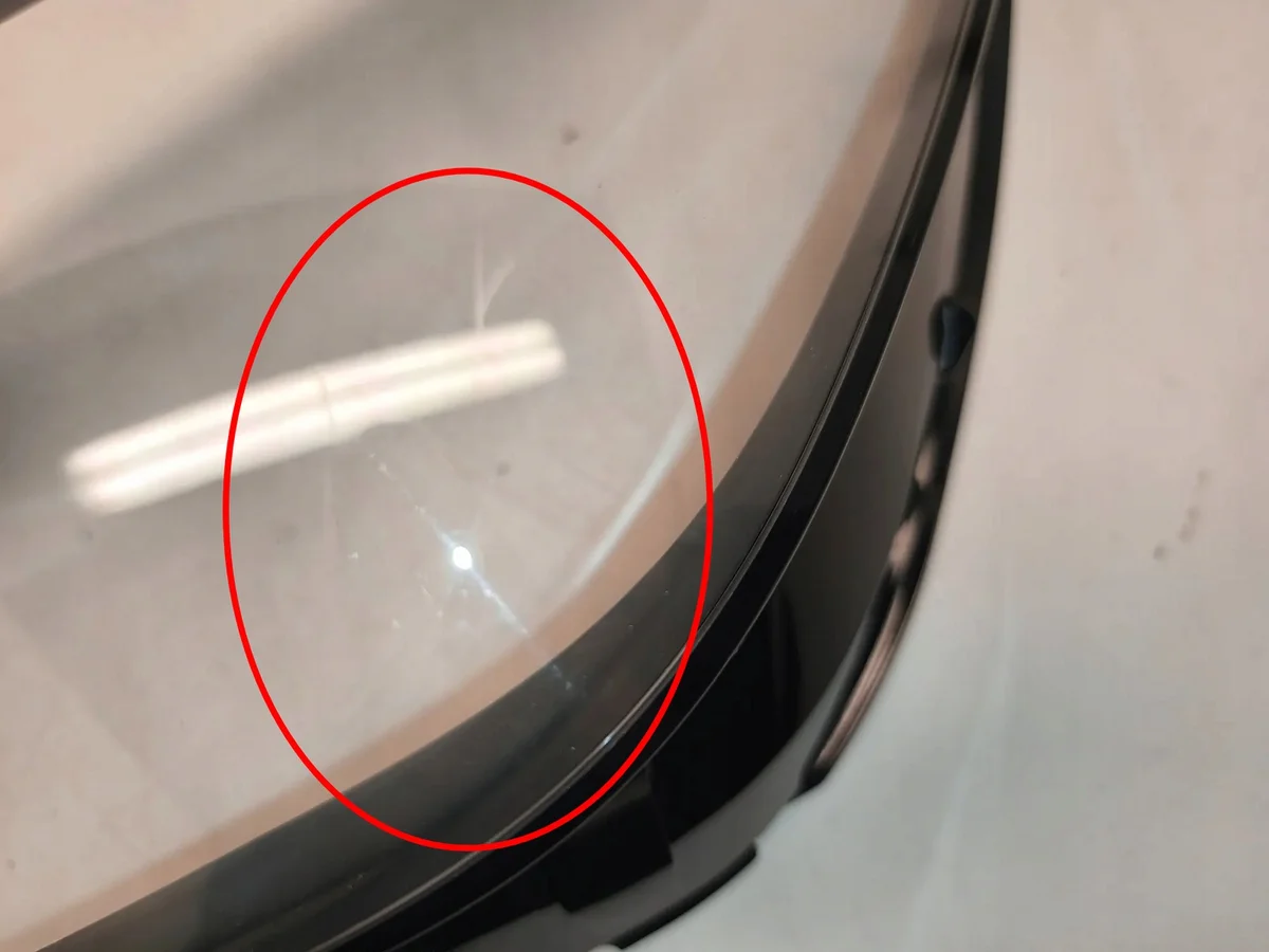 BMW X2 U10 2024 Vänster Strålkastarglas