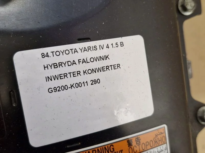 Toyota Yaris IV 1.5 Hybrid Wechselrichter G9200-K0011 image 5