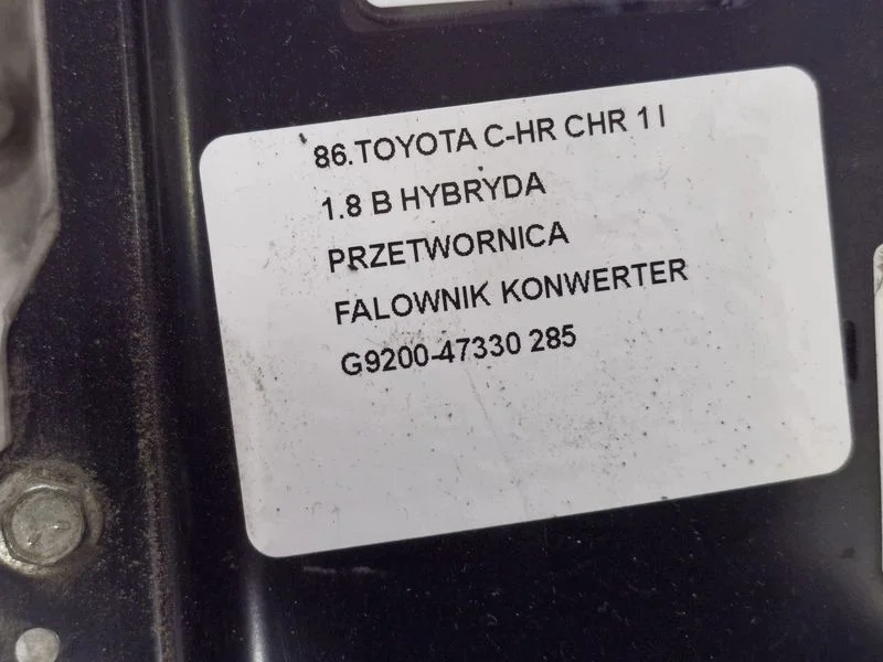 Inversor Toyota C-HR 1.8 Híbrido G9200-47330-A image 4