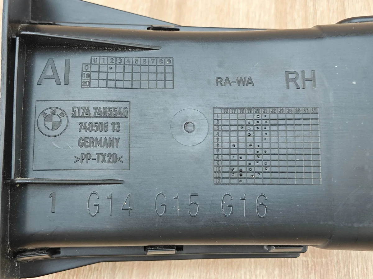 Luftführung Bremse Rechts BMW 8 G16 G15 G14 image 4
