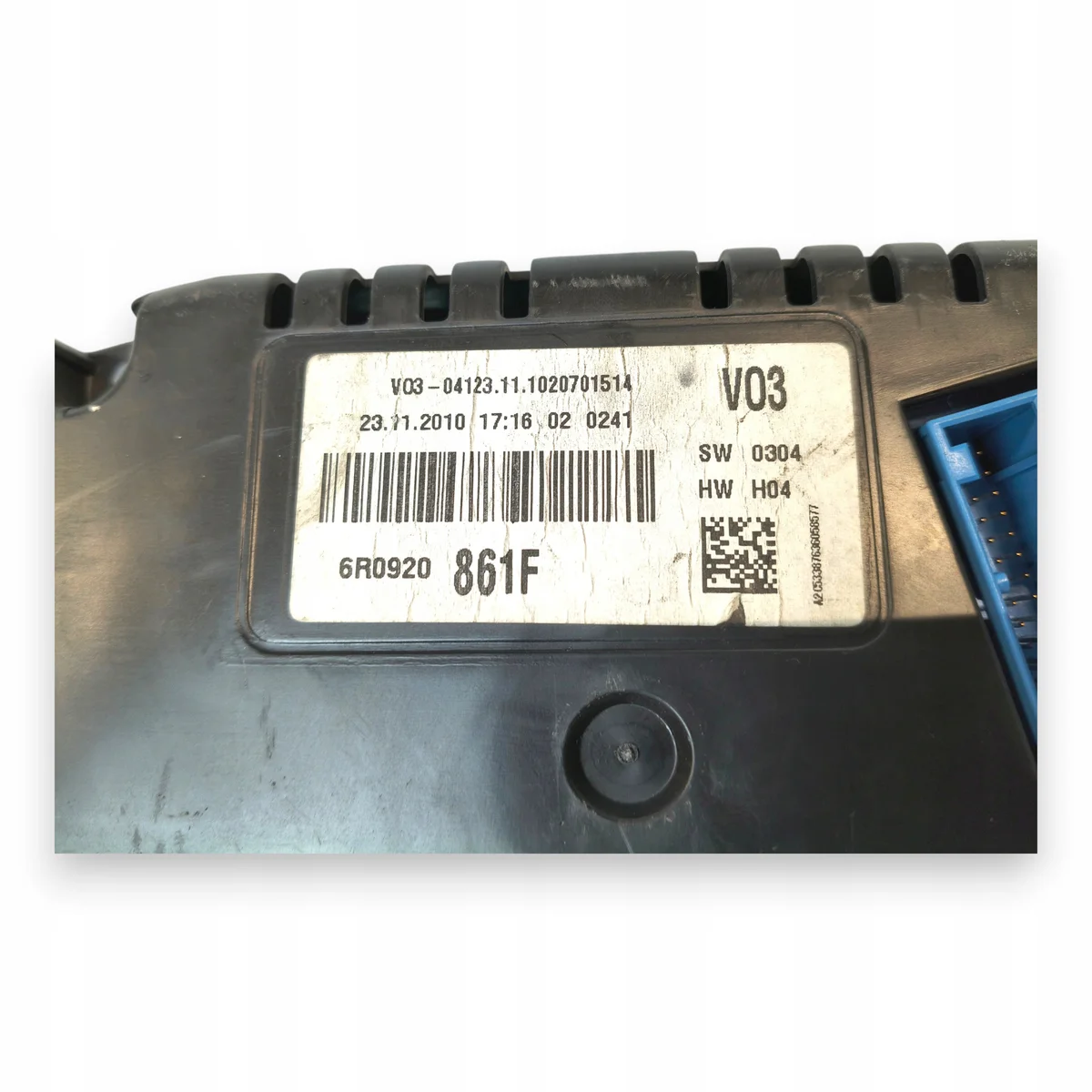 Mittaristo VW Polo V 6R0920861F Käytetty