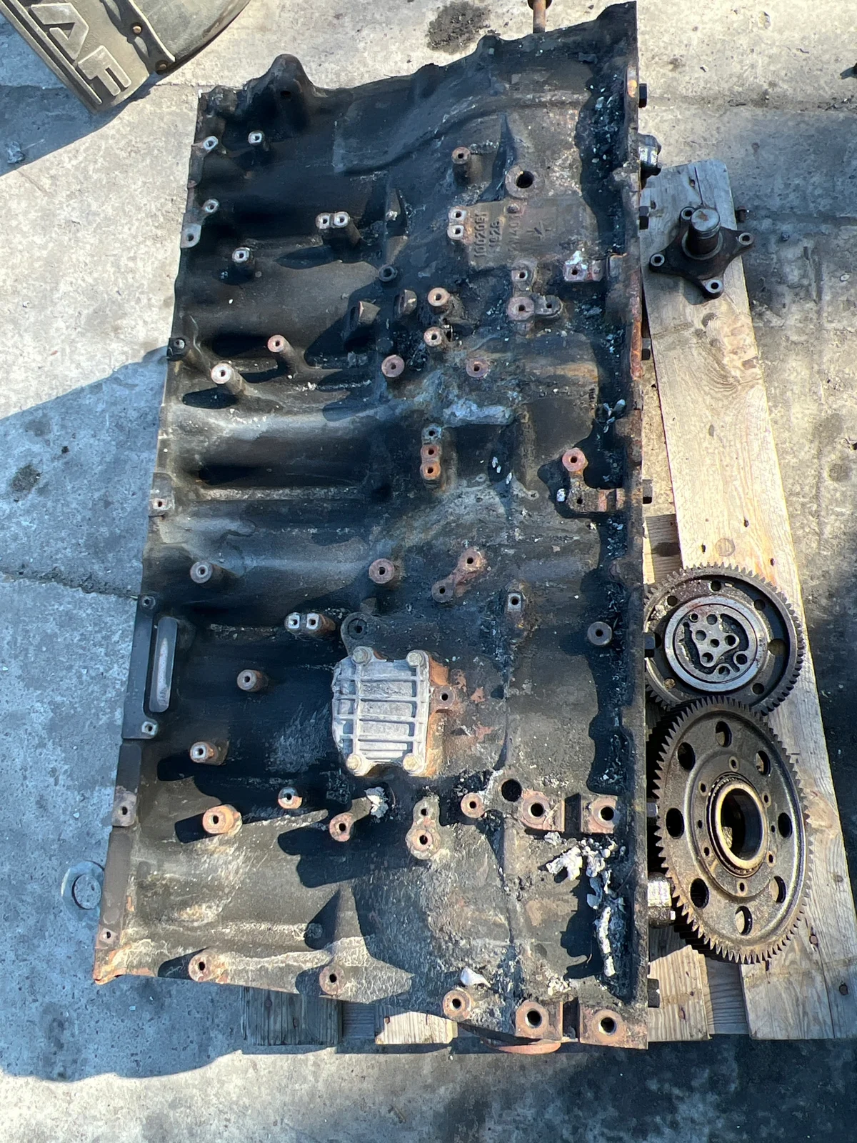 Bloco do Motor Volvo D13A com Virabrequim