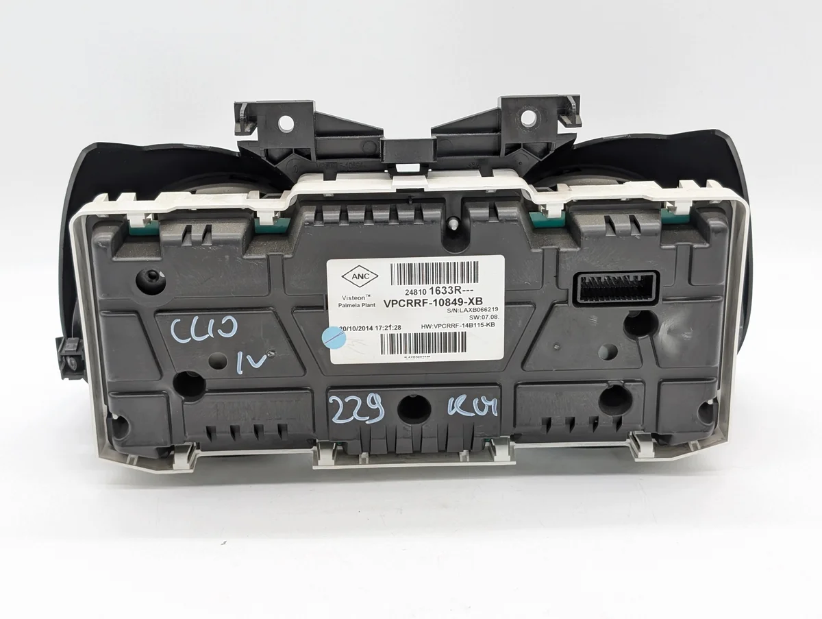 Renault Clio IV Captur Speedometer 248101633R image 3