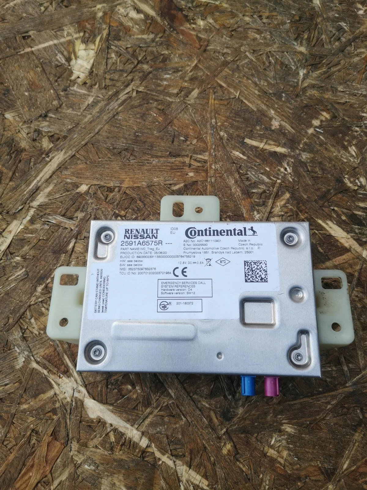 Renault Clio V Modul Bluetooth 2591A6575A