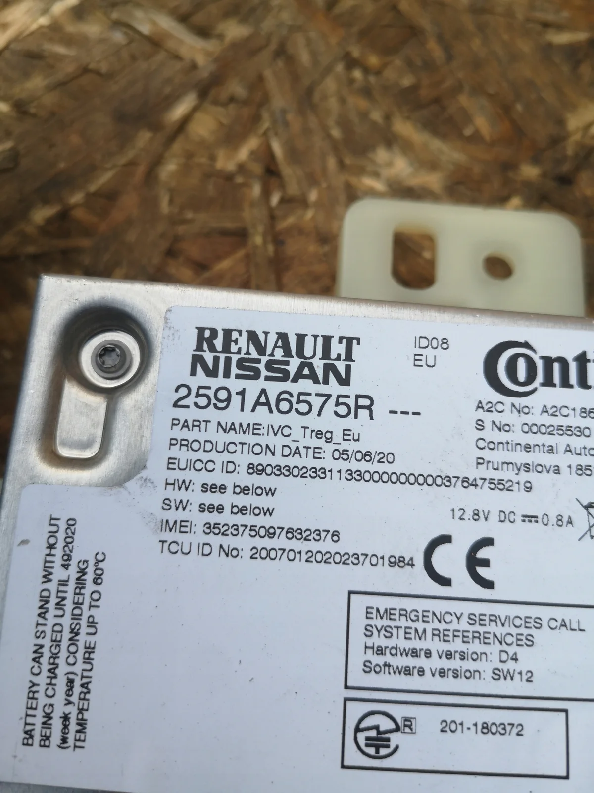 Module Bluetooth Renault Clio V 2591A6575A image 8