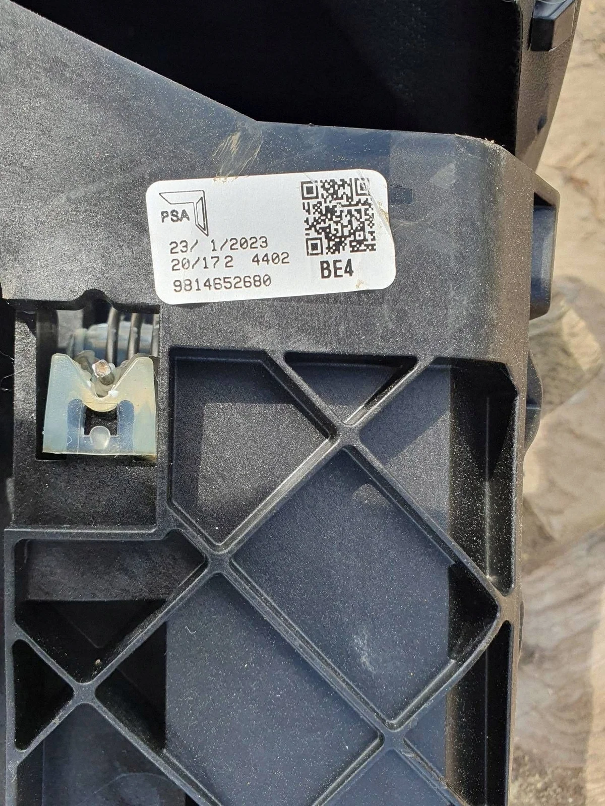 Seletor de marchas Peugeot Rifter 9814652680 image 3