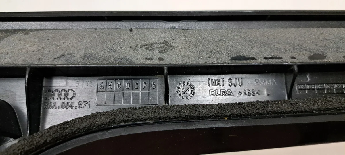 Audi Q5 II 80A Leiste Kofferraumklappe Links Hinten image 7