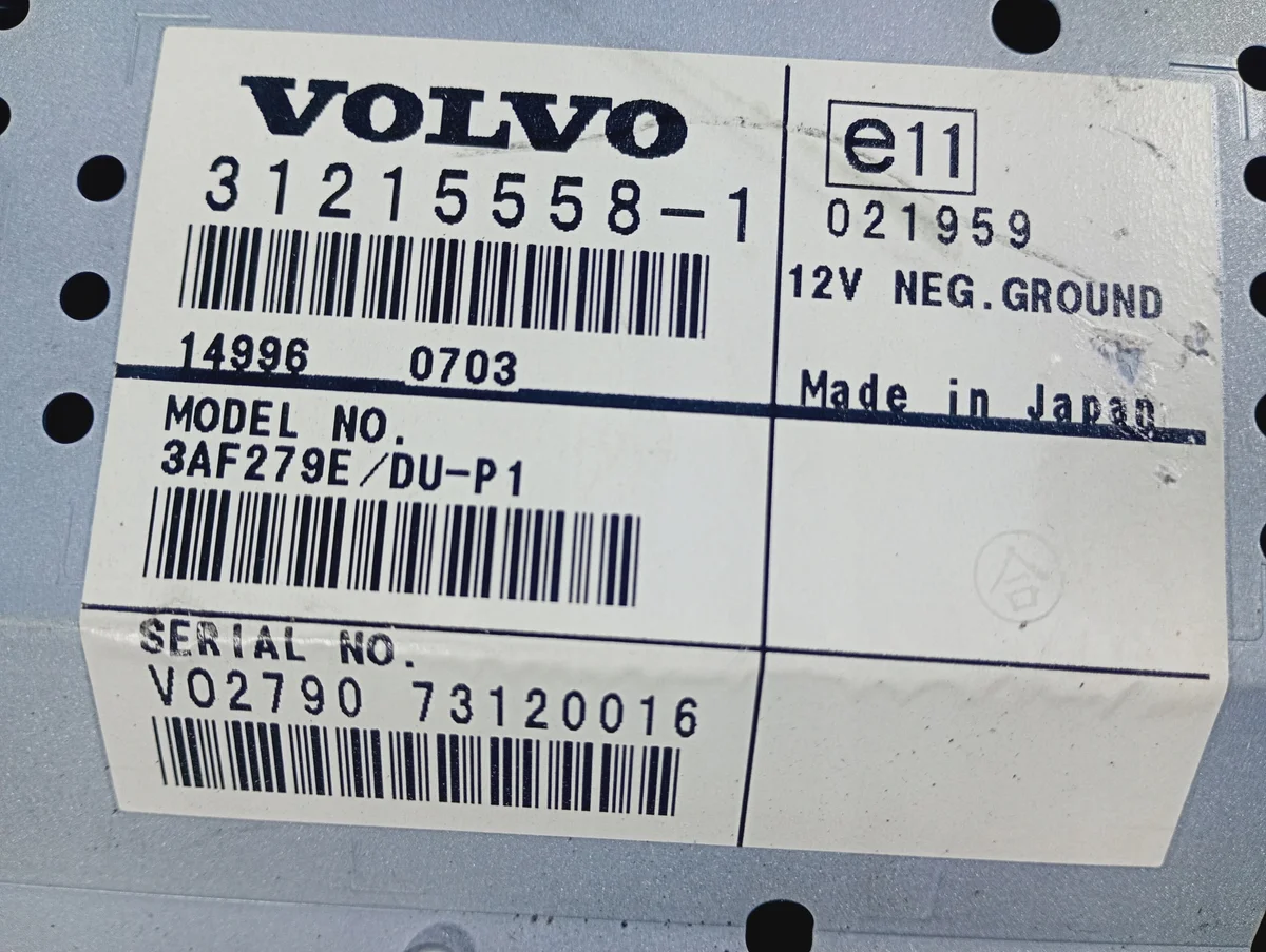 Näyttö Volvo V50 II 2004-2010 Käytetty OE image 5