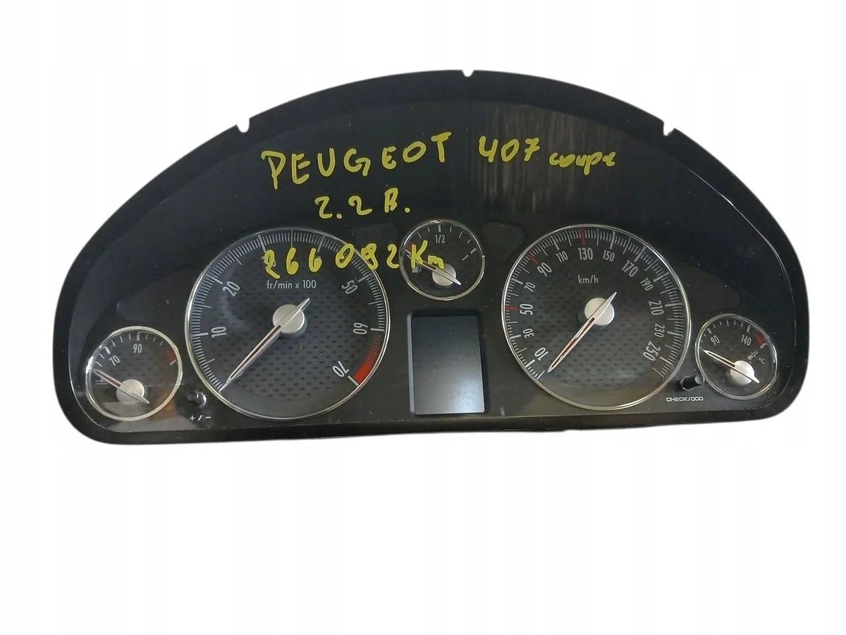 Compteur Peugeot 407 2.2 KAO4088