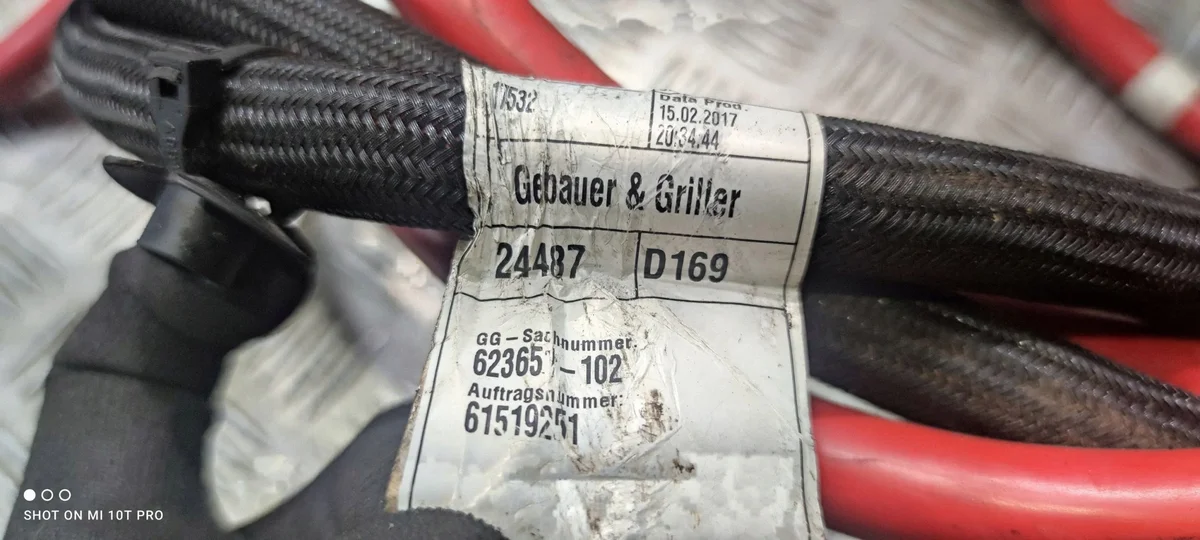 Maserati Levante SQ4 Battery Cable + OEM 670032363