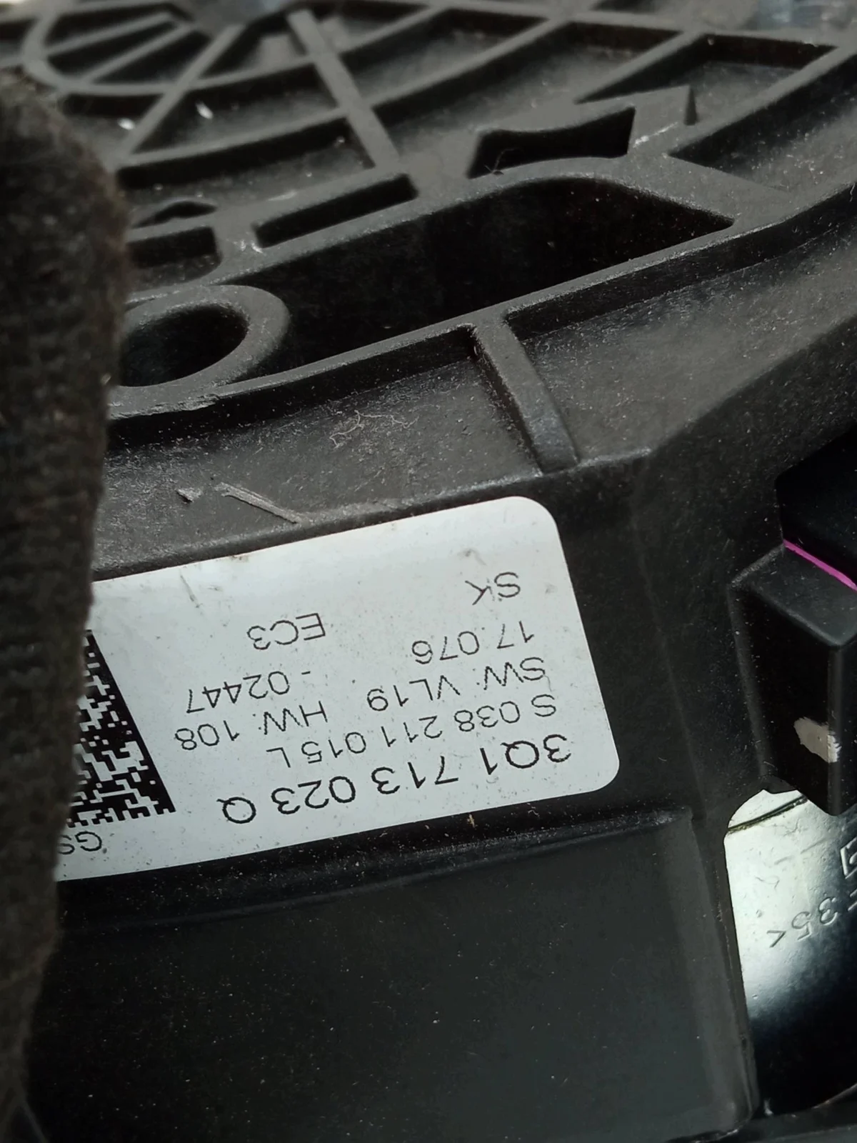 Wählhebel Automatik DSG Skoda Superb III 3Q1713023Q image 5