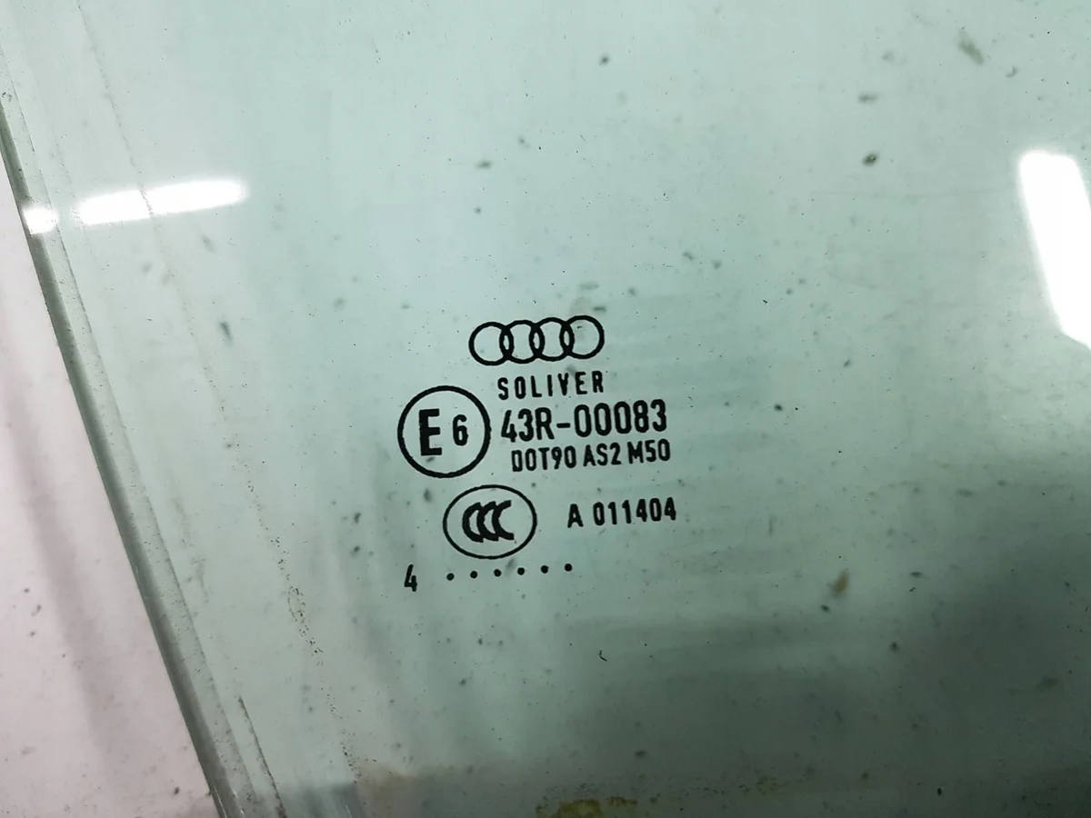 Audi A6 C7 4G 2014 Ventana Puerta Derecha