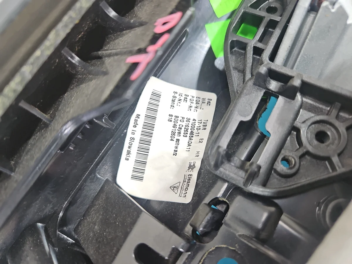 Türverkleidung Rechts Hinten Porsche Cayenne II image 9