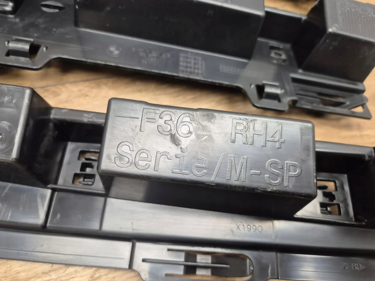 BMW F36 Schwellerleiste rechts Gleiter gebraucht image 3