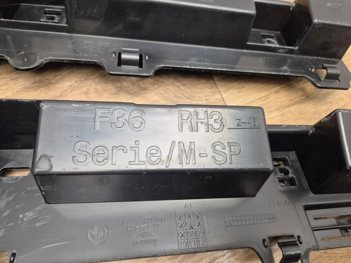 BMW F36 Schwellerleiste rechts Gleiter gebraucht image 5