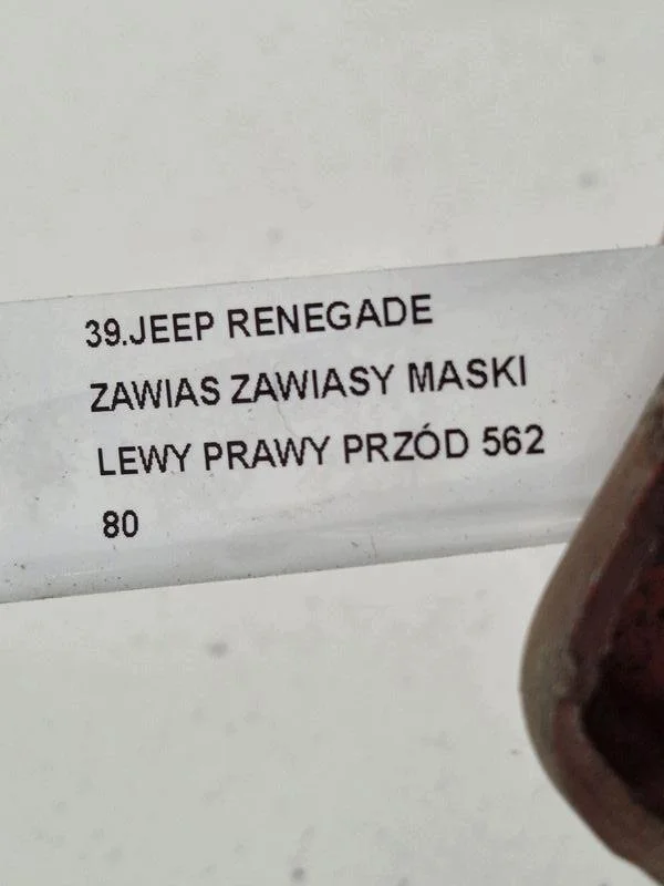Dobradiças Capô Jeep Renegade Esquerda Direita image 9