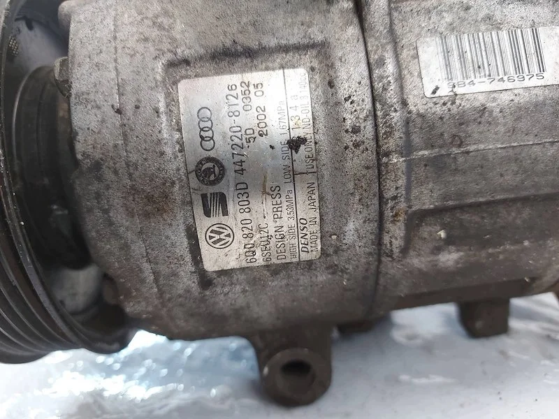 Compressor A/C Skoda Fabia 1 6Q0820803D image 8