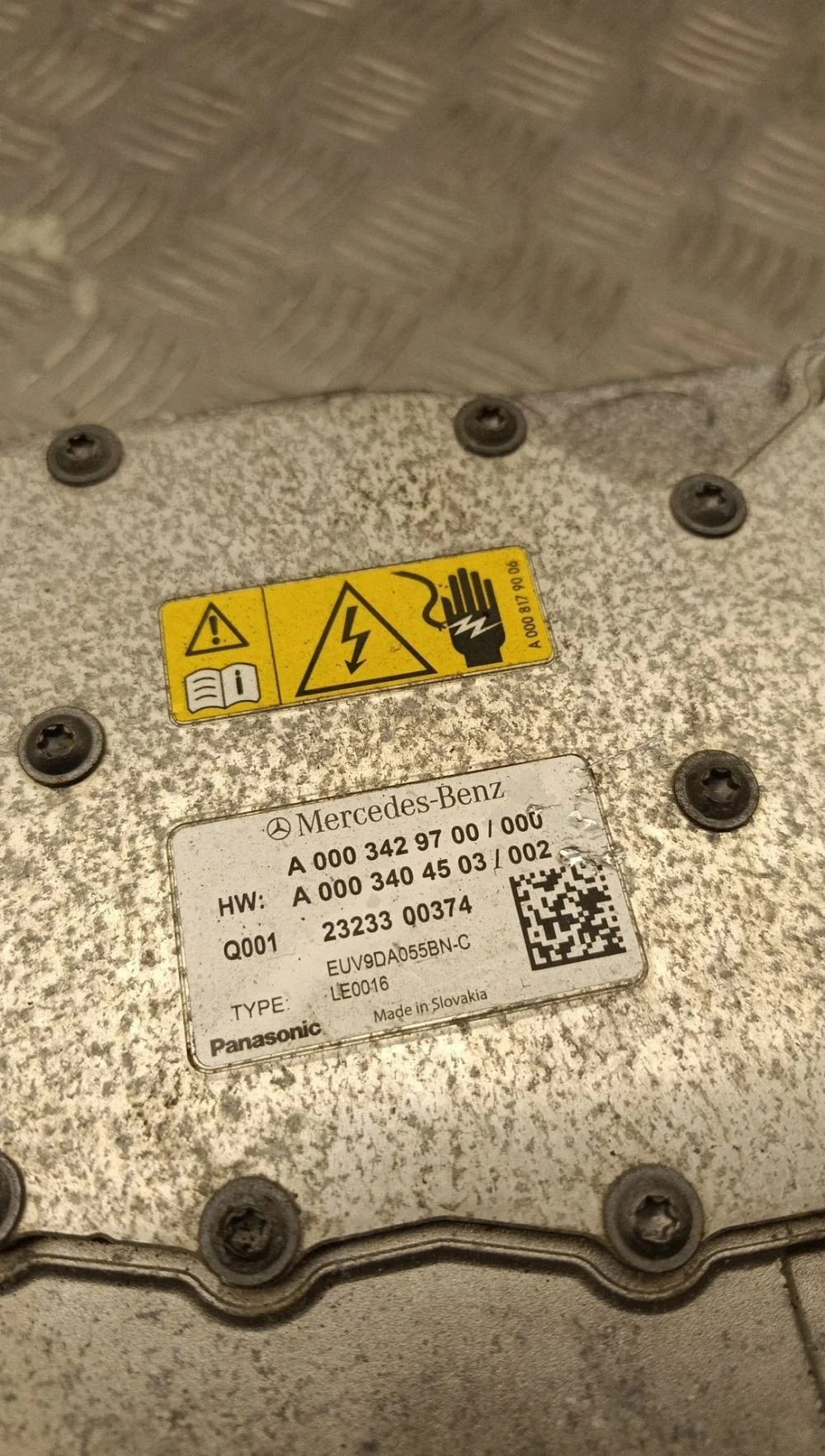 Mercedes-Benz EQB 2023 Muuntaja A0003429700 image 5