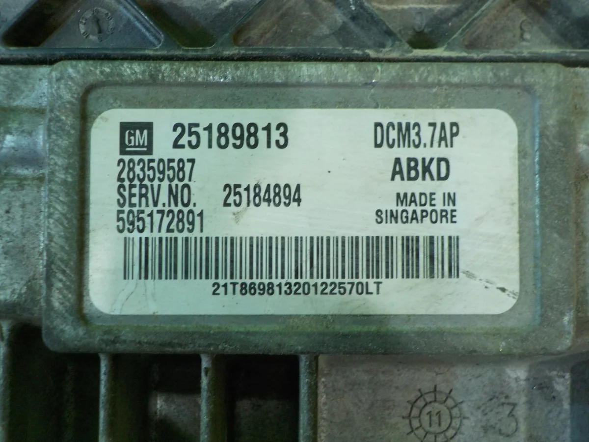 OPEL ANTARA 2.2 CDTI 13r ECU ZP161 26 25189813 image 4