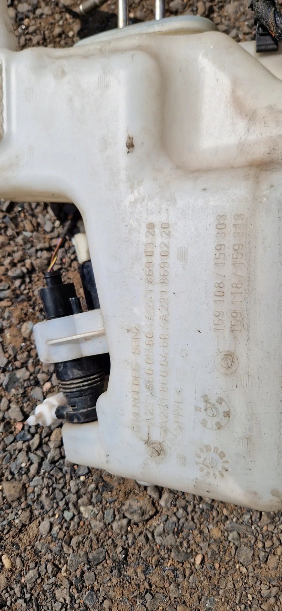 Mercedes SL W231 säiliö A2318690320