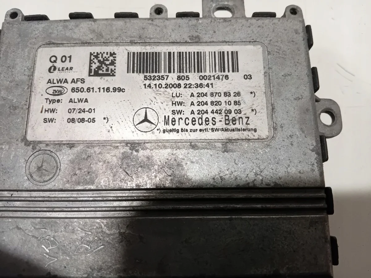Mercedes-Benz Steering Module A2048708326 image 3