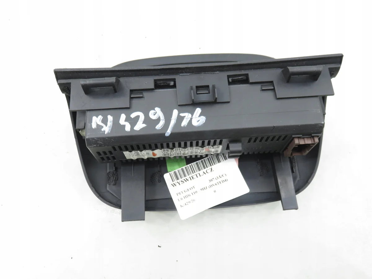 Display Peugeot 307 M1117390-96524732XT image 5