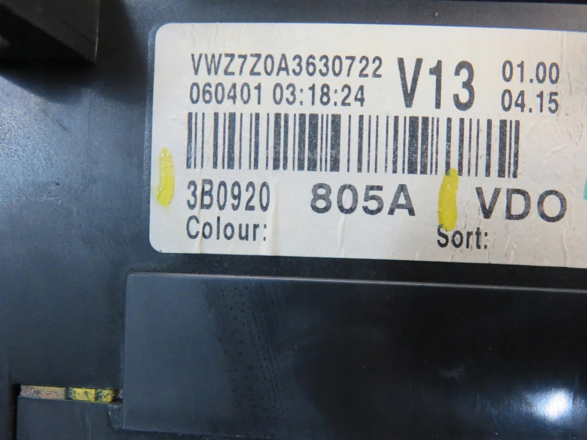 Mittaristo VW Passat B5 1.9 TDI image 6