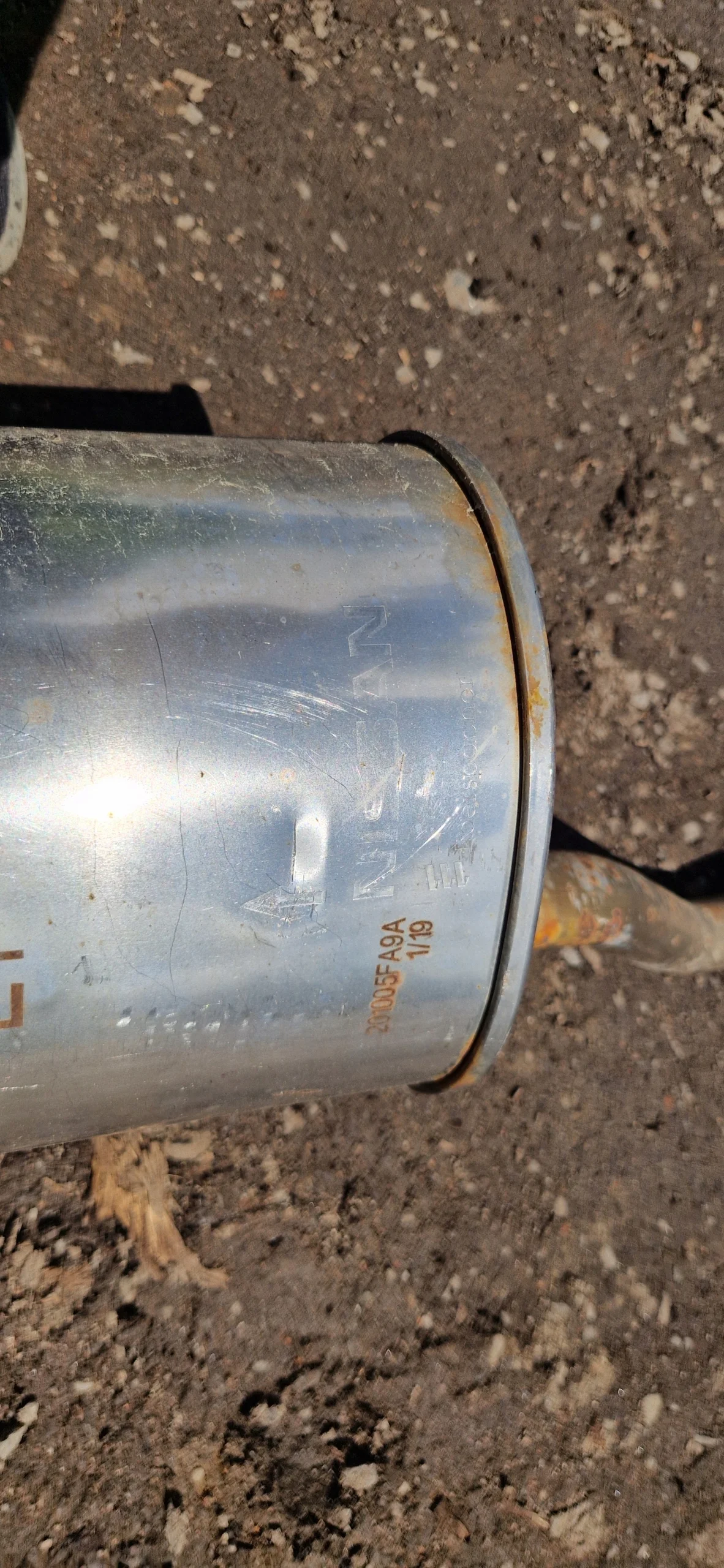 Used Nissan Micra K14 Exhaust Muffler