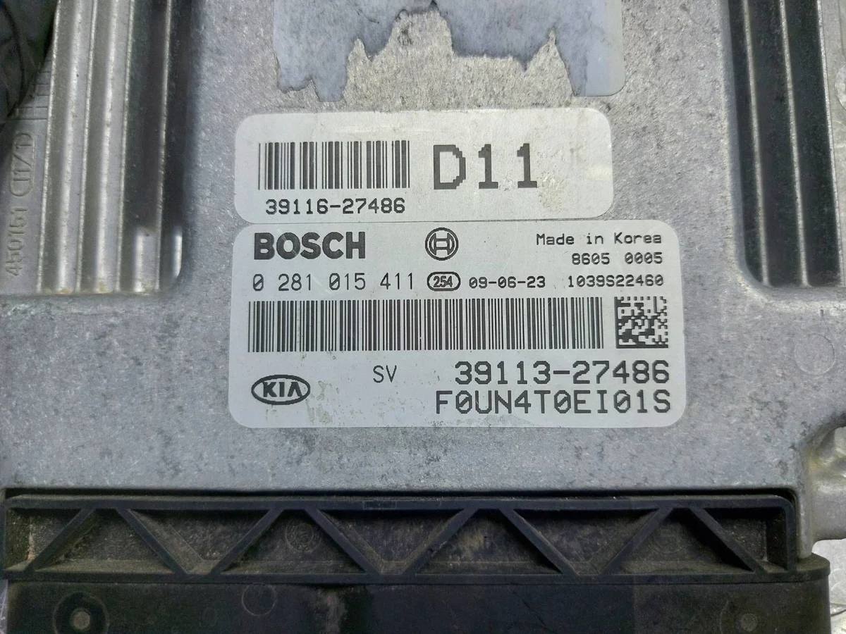 ECU Kia Carens III 2.0 CRDi 0281015411KAS image 4