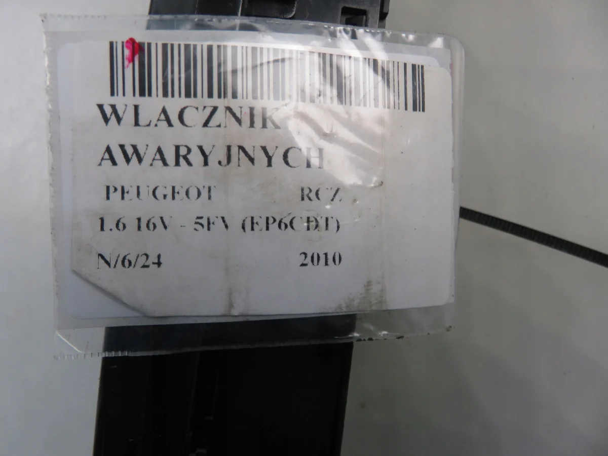 Interruptor Emergencia Peugeot RCZ 9659417477 image 8