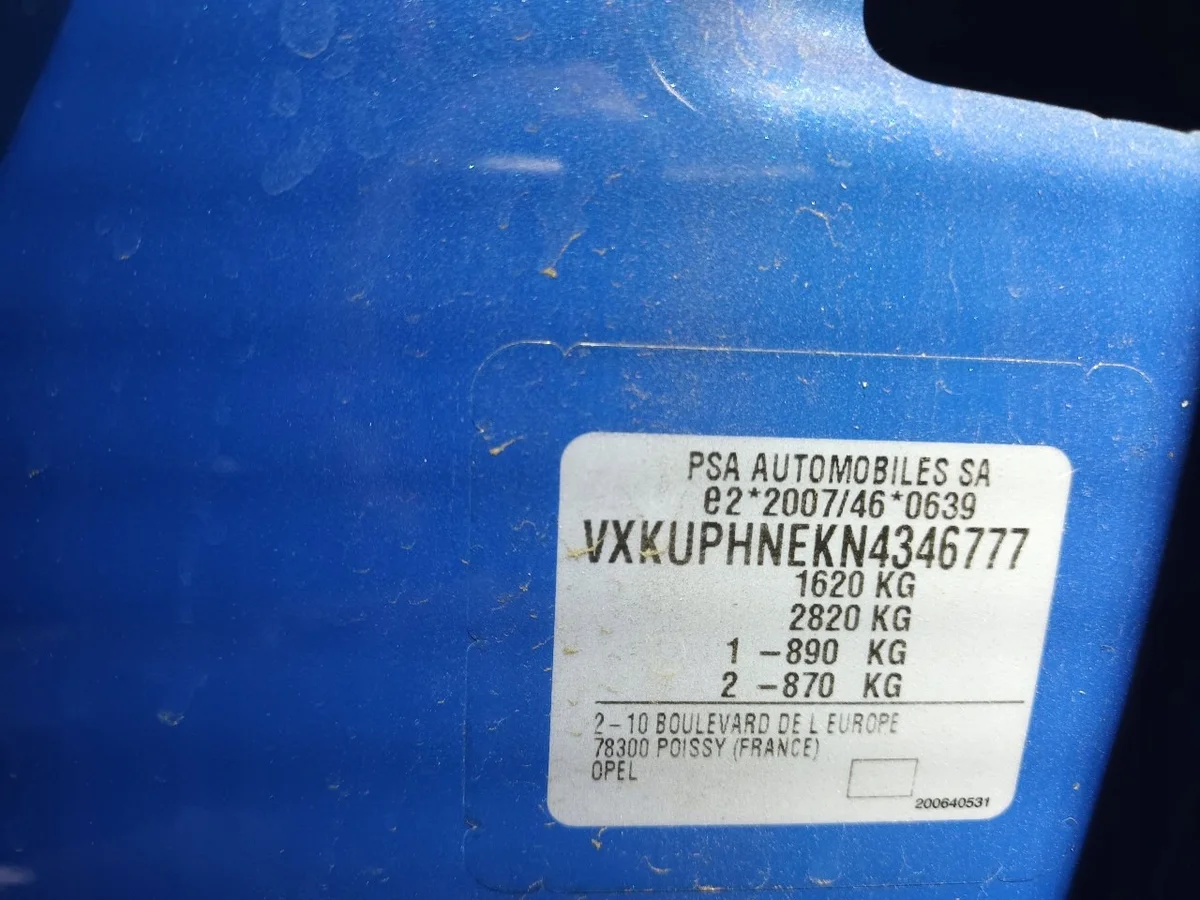 Pompa ABS Opel Corsa F 9846124480 Usada image 10