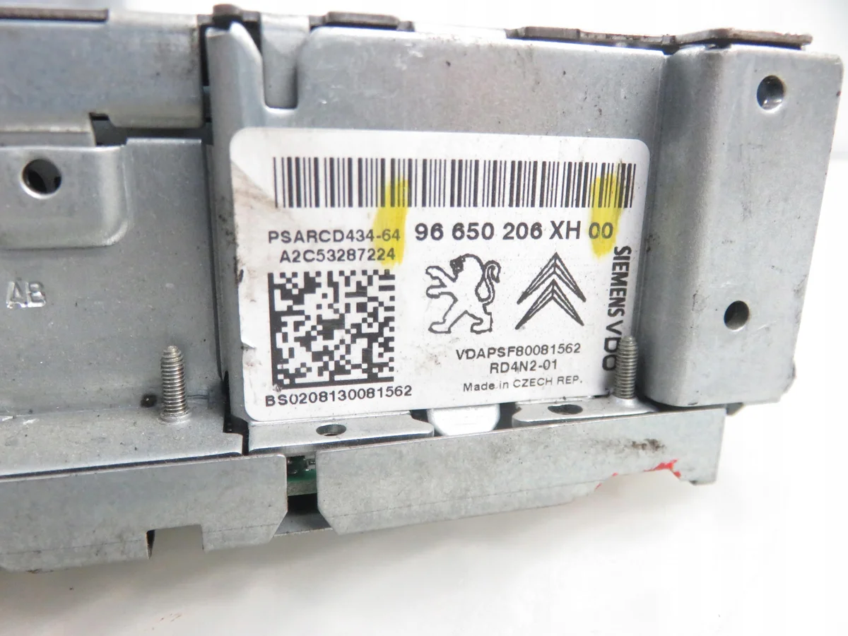 Radio Peugeot 308 M966339-96650206XH image 5
