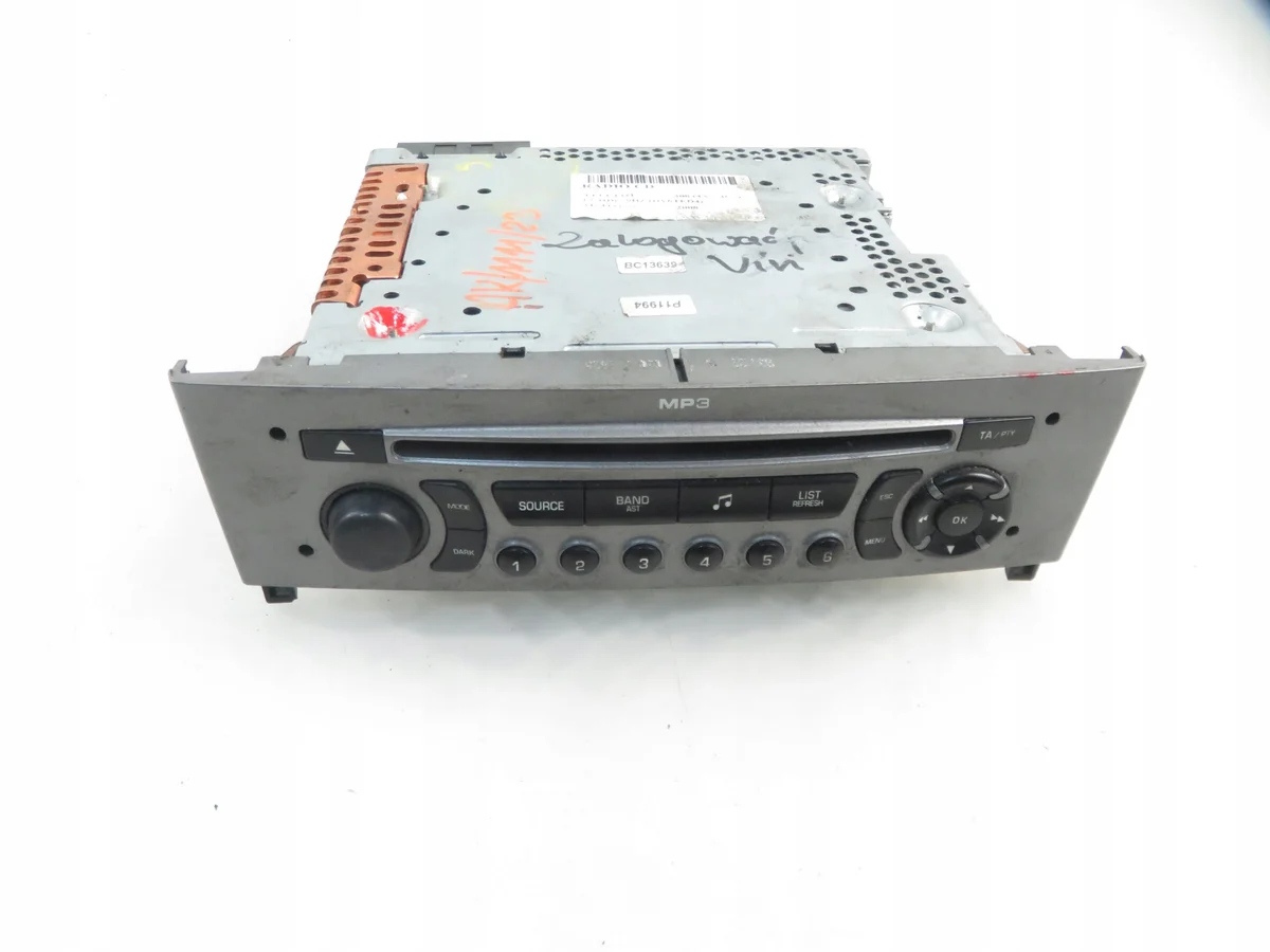 Radio Peugeot 308 M966339-96650206XH image 6