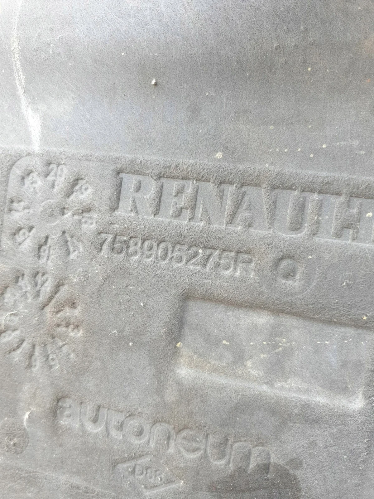 Renault Megane IV Cache sous moteur 758905275R image 5