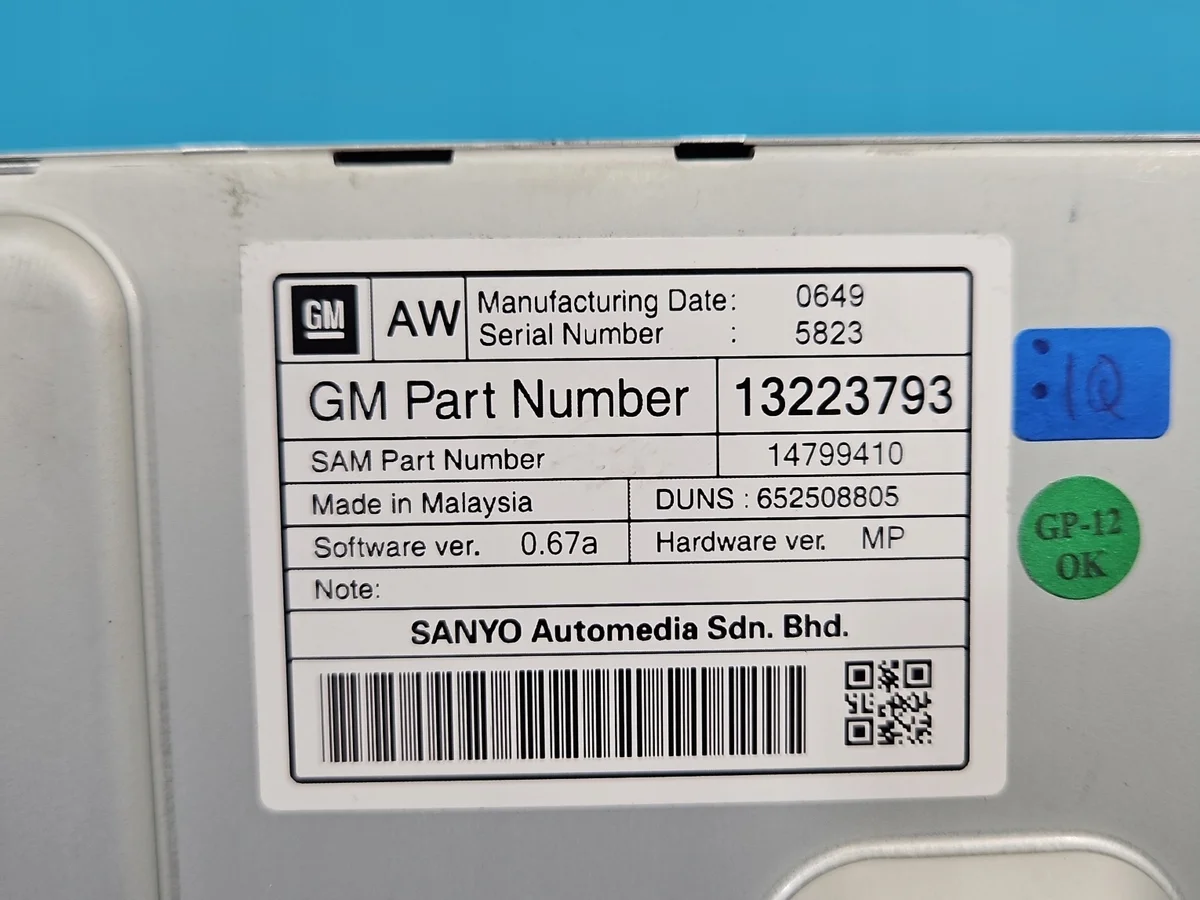 Pantalla Opel Insignia A Usada OEM IMPRK1609501 image 7