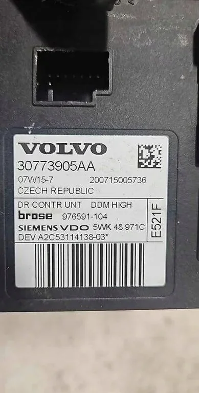 Motor do Vidro Volvo V50 1174088B Usado image 4