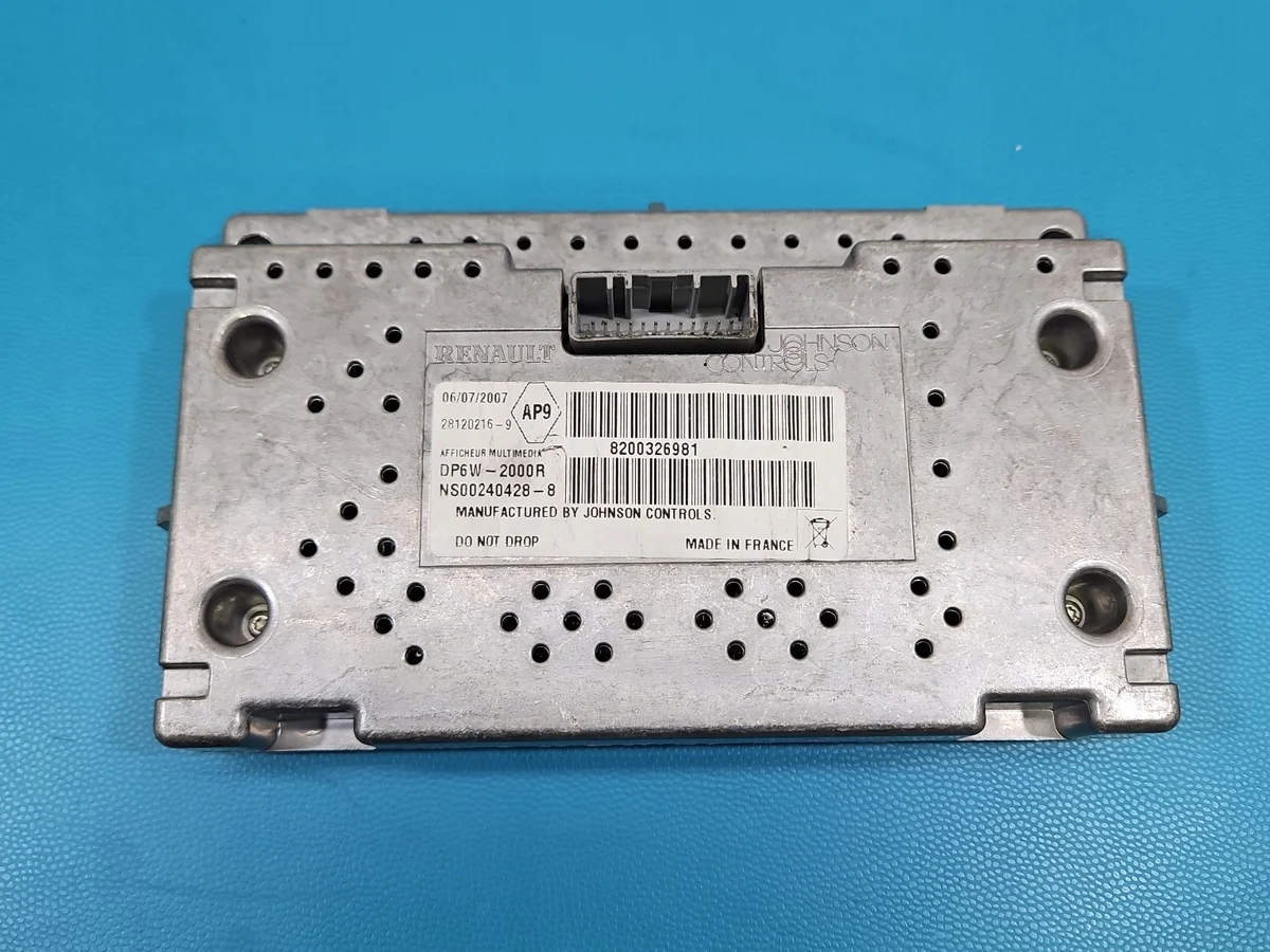 Monitor Renault Scenic II 8200326981 Usado image 5